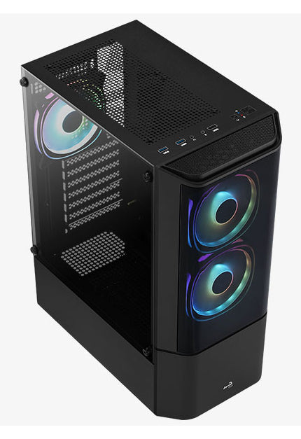 Aerocool Quantum Midi Tower Schwarz