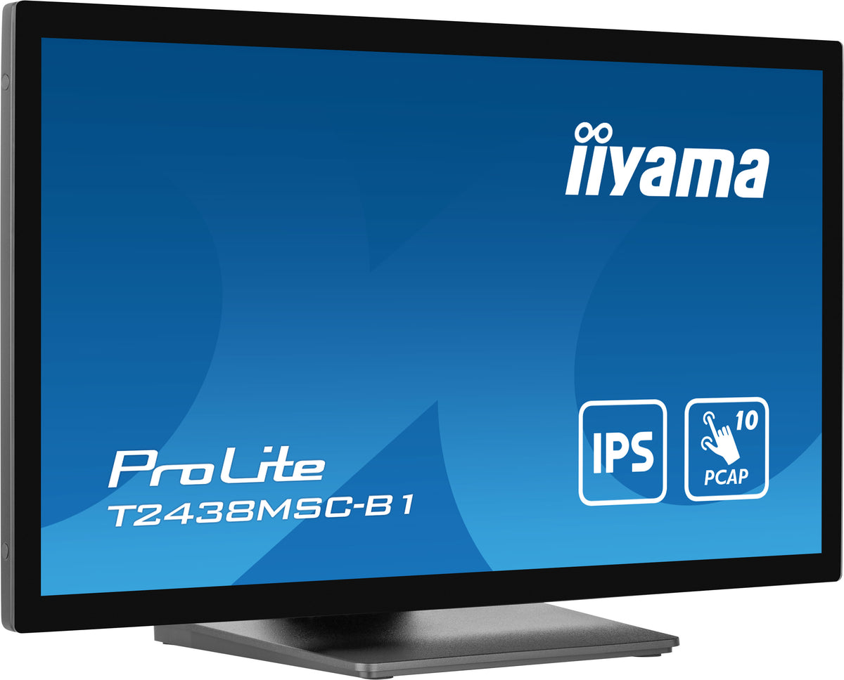 iiyama ProLite T2438MSC-B1 Computerbildschirm 60,5 cm (23.8") 1920 x 1080 Pixel Full HD LED Touchscreen Schwarz