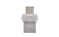 Kingston Technology DataTraveler microDuo 3C 64GB USB-Stick USB Type-A / USB Type-C 3.2 Gen 1 (3.1 Gen 1) Schwarz
