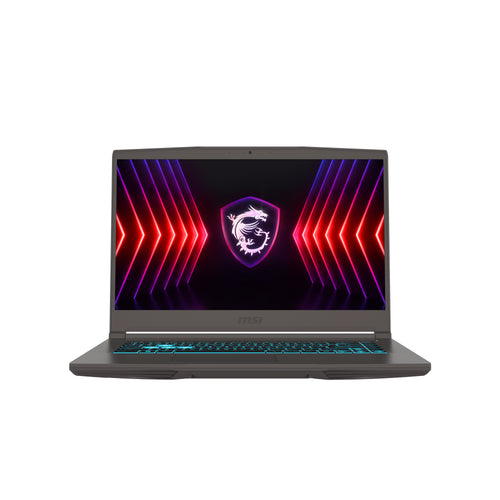MSI Thin 15 B13UC-3073 Intel® Core™ i5 i5-13420H Laptop 39,6 cm (15.6") Full HD 16 GB DDR4-SDRAM 512 GB SSD NVIDIA GeForce RTX 3050 Wi-Fi 6E (802.11ax) Grau