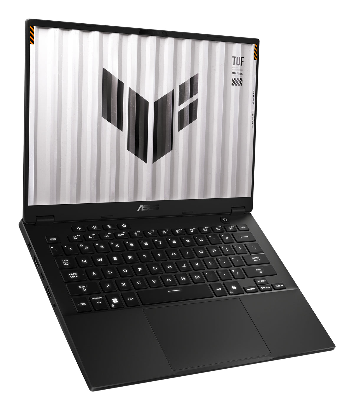 ASUS TUF Gaming A14 FA401EA-RG008X AMD Ryzen AI Max+ 392 Laptop 35,6 cm (14") WQXGA 64 GB LPDDR5x-SDRAM 2 TB SSD Wi-Fi 6E (802.11ax) Windows 11 Pro Grau