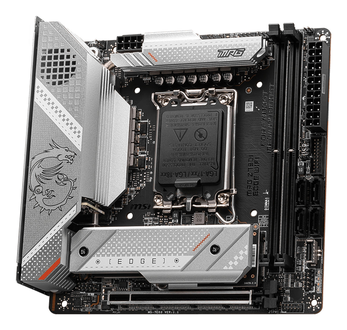 MSI MPG Z790I EDGE WIFI Motherboard Intel Z790 LGA 1700 mini ITX