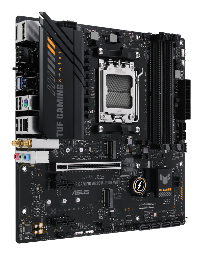 ASUS TUF GAMING A620M-PLUS WIFI AMD A620 Sockel AM5 micro ATX