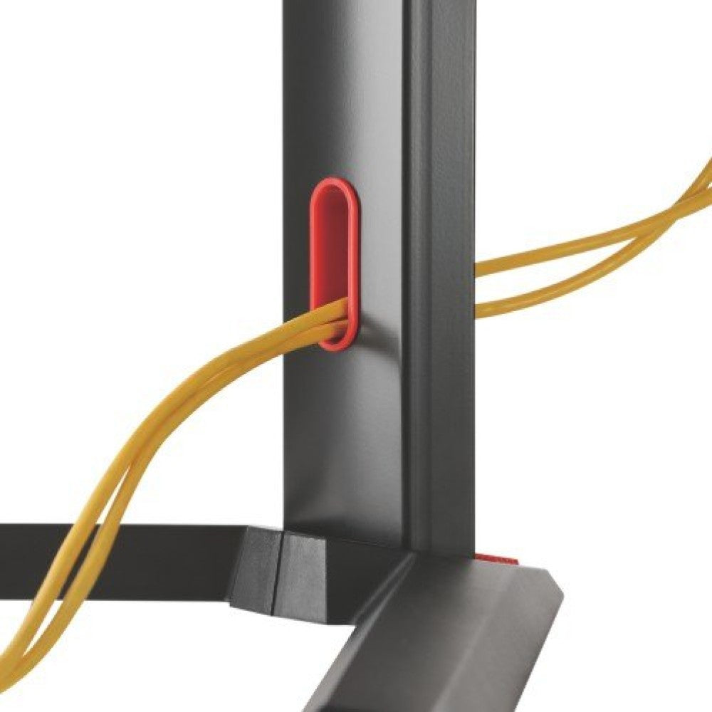 Techly ICA-LCD G32 Flachbildschirm-Tischhalterung 81,3 cm (32") Tisch/Bank Schwarz, Rot