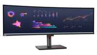 Lenovo ThinkVision P49w-30 Computerbildschirm 124,5 cm (49") 5120 x 1440 Pixel DQHD LED Schwarz