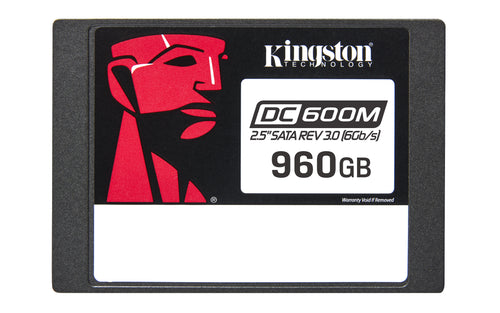 Kingston Technology 960G DC600M (gemischte Nutzung) 2,5" Enterprise SATA SSD