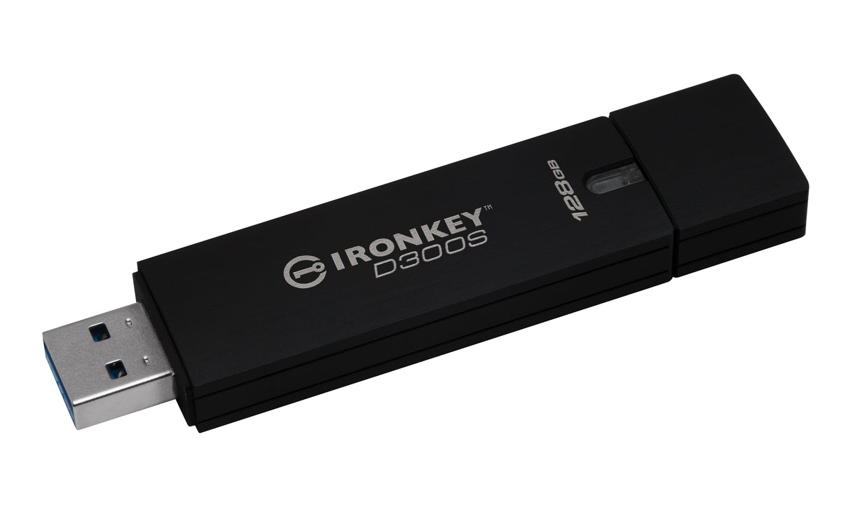 Kingston Technology IronKey 128GB D300S AES 256 XTS verschlüsselter USB-Stick