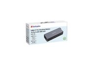 Verbatim CDS-15S Kabelgebunden USB 3.2 Gen 1 (3.1 Gen 1) Type-C Schwarz, Grau