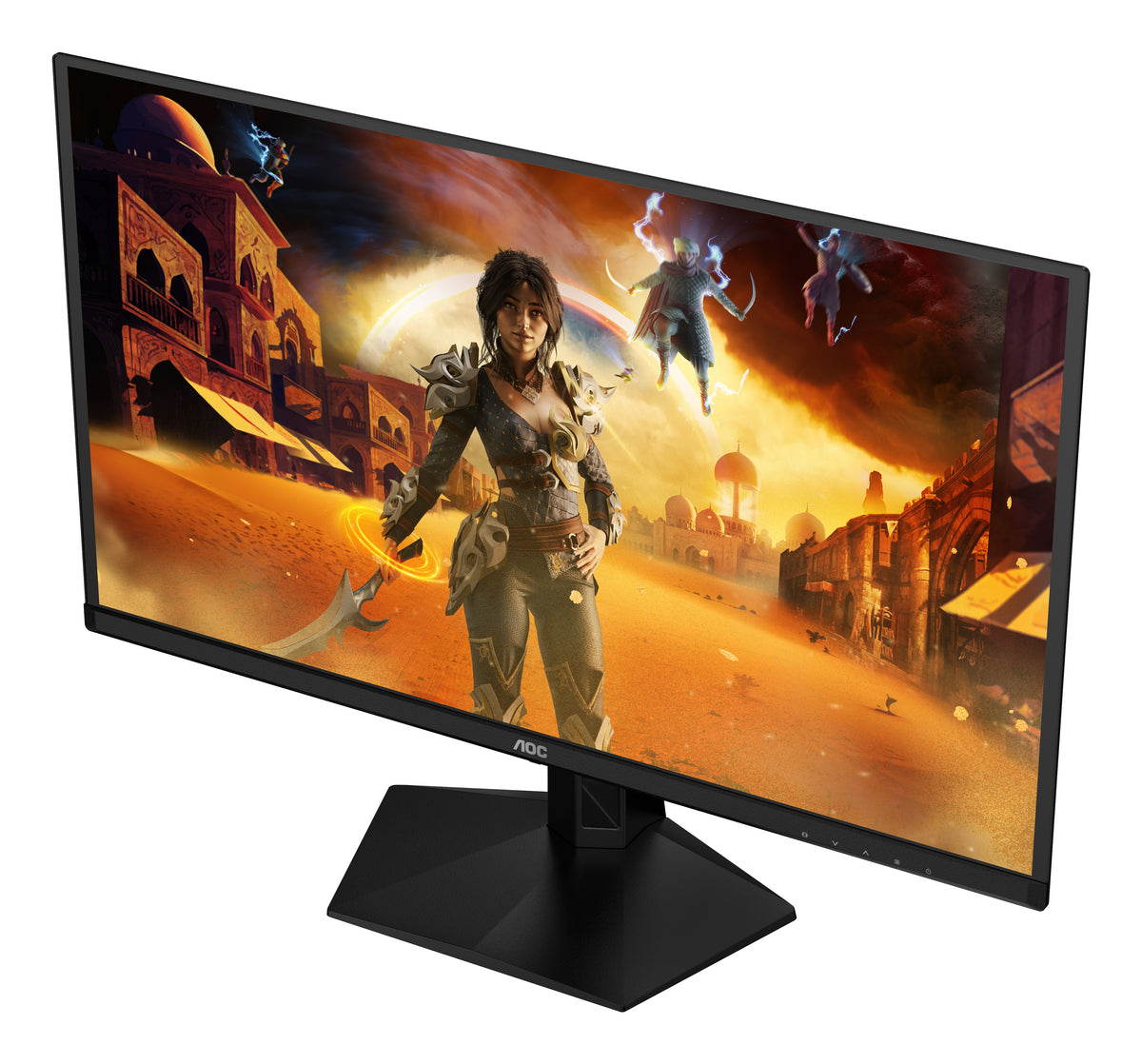 AOC G4 Q27G41ZDF Computerbildschirm 67,3 cm (26.5") 2560 x 1440 Pixel Quad HD QD-OLED Schwarz, Rot
