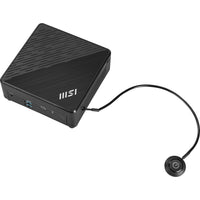 MSI Cubi N ADL S-078EU Intel® N N100 4 GB DDR4-SDRAM 128 GB SSD Windows 11 Pro Mini PC Mini-PC Schwarz
