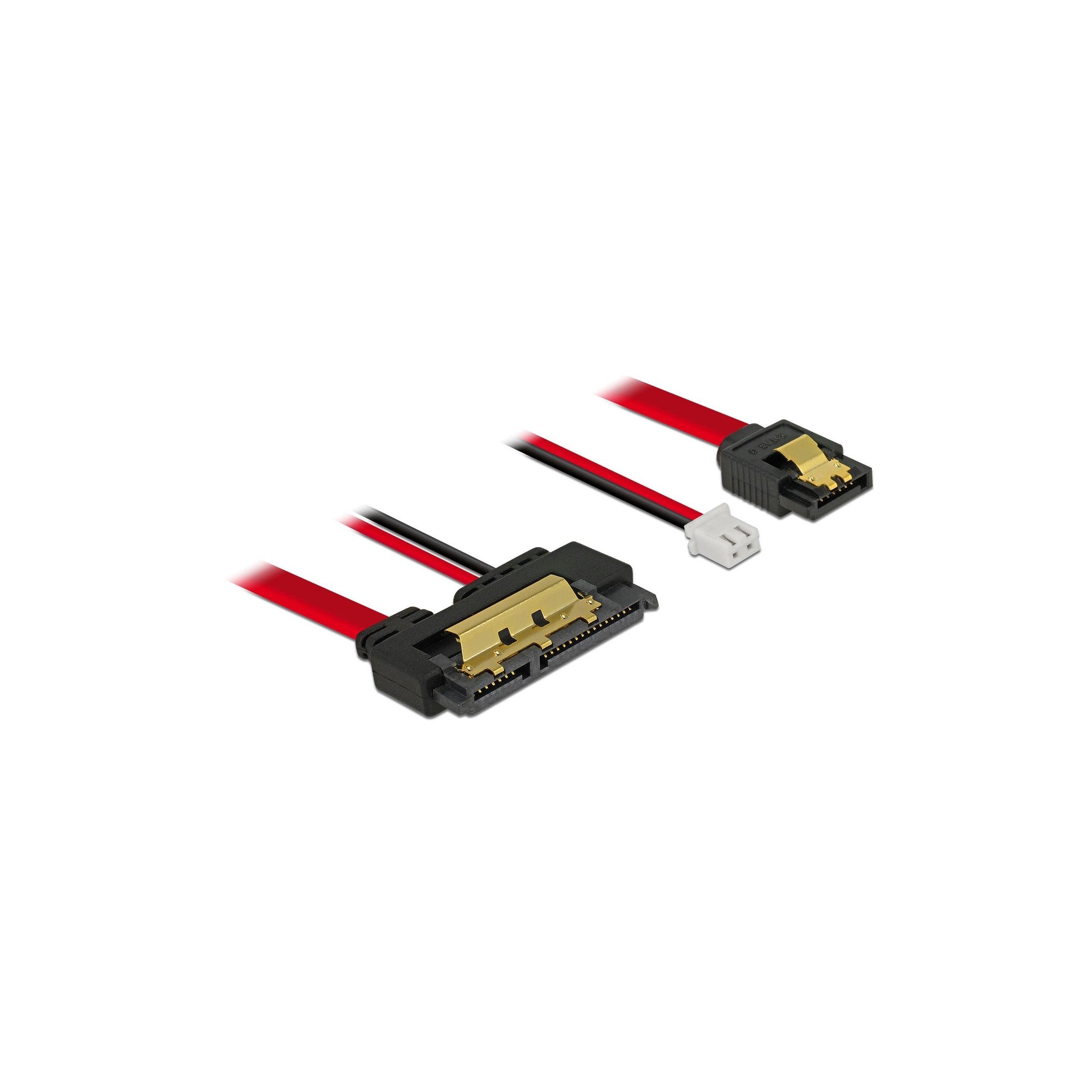 Delock SATA Kabel & 2Pin Strom, 30cm