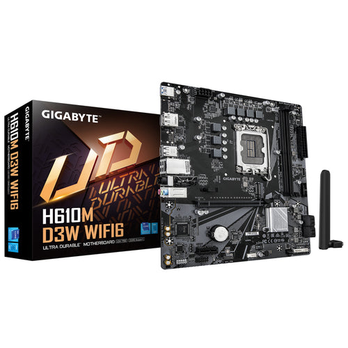 Gigabyte H610M D3W WF6 (H610,S1700,mATX,DDR5