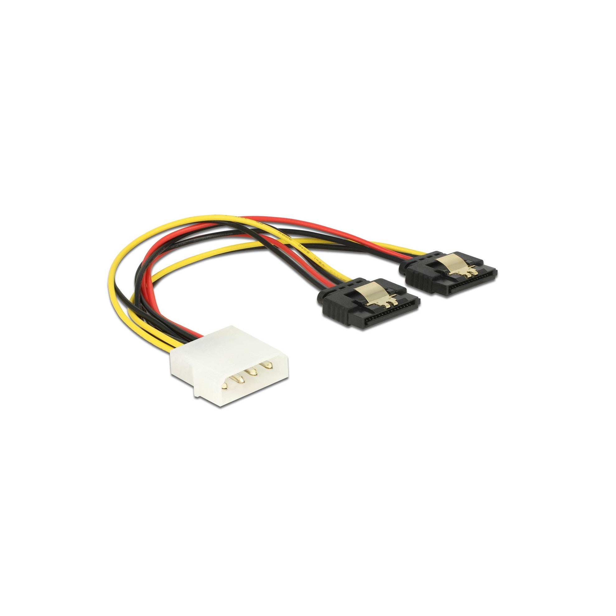 Molex Stecker - 2x SATA Stromadapter