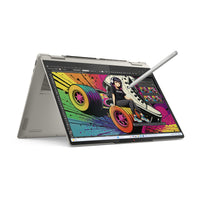 Lenovo Yoga 7 2-in-1 14AKP10 Copilot+ PC AMD Ryzen AI 7 350 Hybrid (2-in-1) 35,6 cm (14") Touchscreen 2.8K 16 GB LPDDR5x-SDRAM 1 TB SSD Wi-Fi 7 (802.11be) Windows 11 Home Deutsch Grau