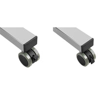 Techly ICA-TB TPM-3 Stehschreibtisch Schwarz, Silber