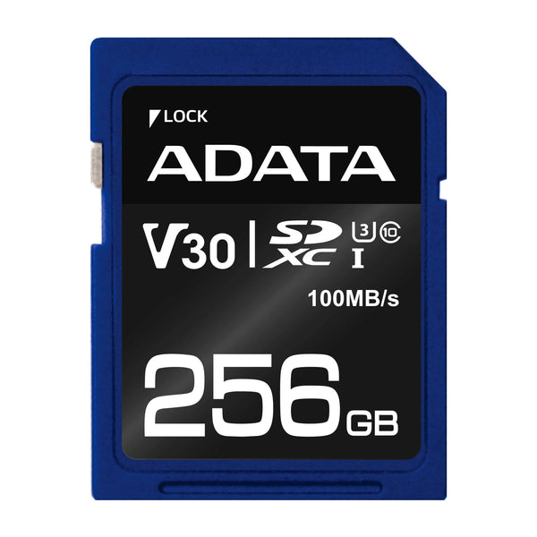 ADATA ASDX256GUI3V30S-R Carte mémoire 256 Go SDXC UHS-I Classe 10