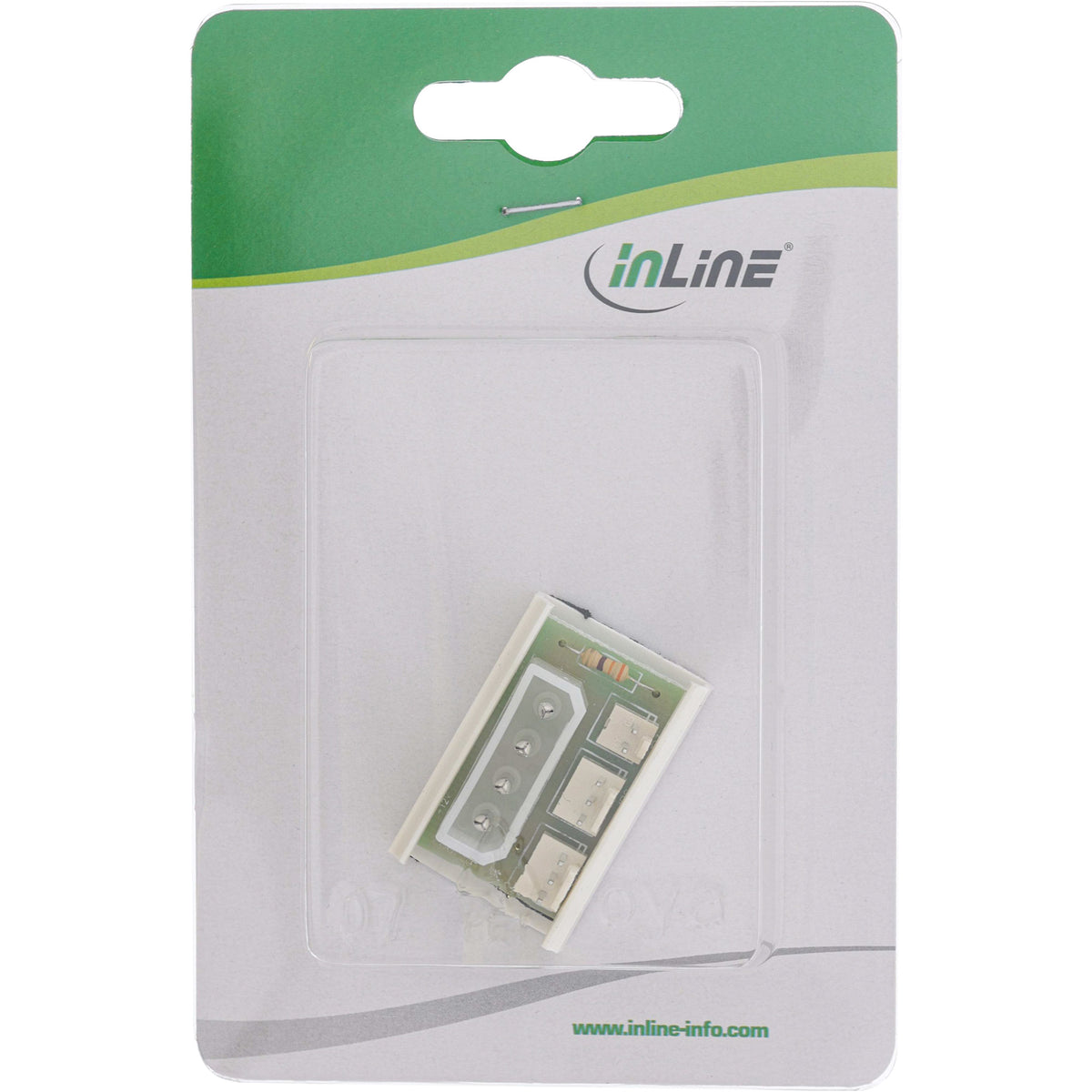 InLine Lüfter Power Adapterplatine, 1x 13,34cm (5,25") zu 2x Lüfter