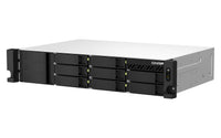 QNAP TS-864EU-8G NAS & Speicherserver Rack (2U) Intel® Celeron® 8 GB DDR4 0 TB QNAP Turbo System Schwarz