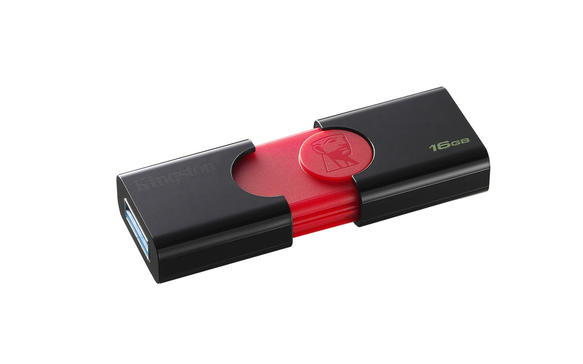 Kingston Technology DataTraveler 106 USB-Stick 16 GB USB Typ-A 3.2 Gen 1 (3.1 Gen 1) Schwarz, Rot