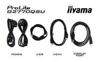 iiyama G-MASTER G2770QSU-B6 Computerbildschirm 68,6 cm (27") 2560 x 1440 Pixel Wide Quad HD LED Schwarz