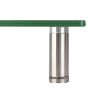 LogiLink BP0060 Flachbildschirm-Tischhalterung Tisch/Bank Edelstahl, Transparent