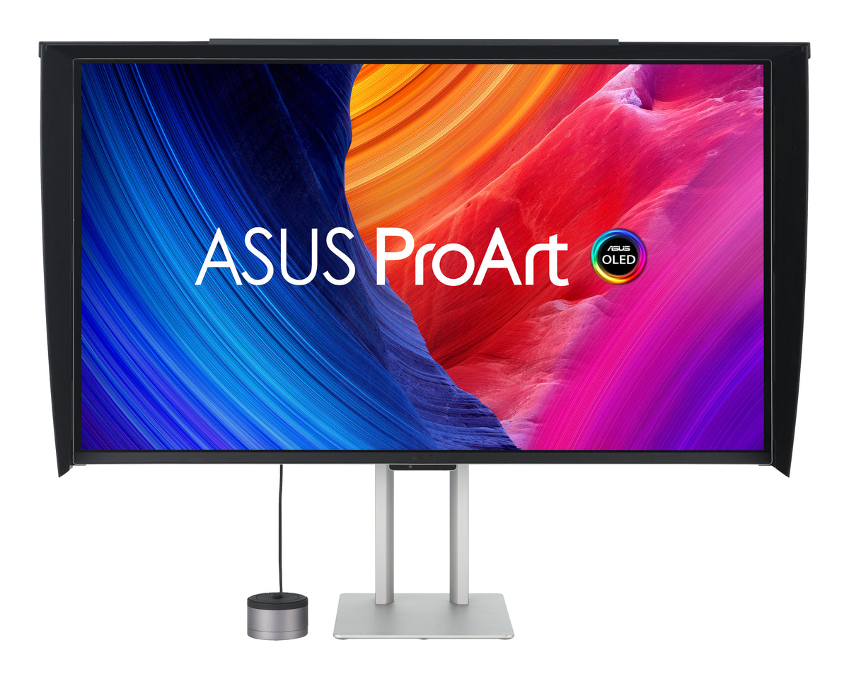 ASUS ProArt OLED PA32UCDMR-K Computerbildschirm 80 cm (31.5") 3840 x 2160 Pixel 4K Ultra HD QD-OLED Schwarz, Silber