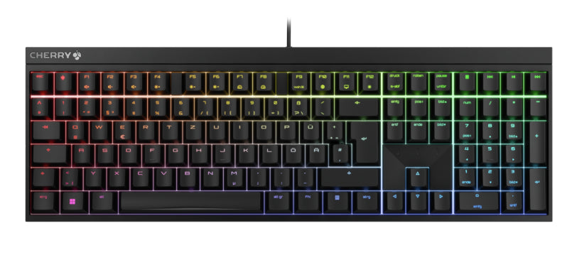Clavier gaming CHERRY MX 2.0S USB QWERTZ allemand noir
