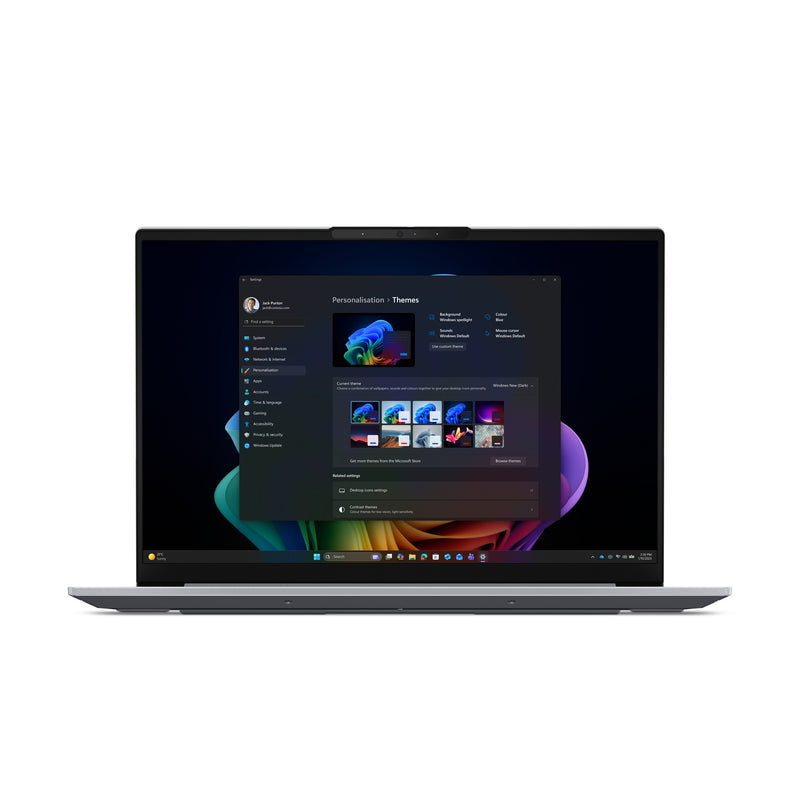 Lenovo ThinkBook 16 G9 IPL Copilot+ PC Intel Core Ultra 7 355 Laptop 40,6 cm (16") WUXGA 16 GB DDR5-SDRAM 512 GB SSD Wi-Fi 7 (802.11be) Windows 11 Pro Deutsch Grau