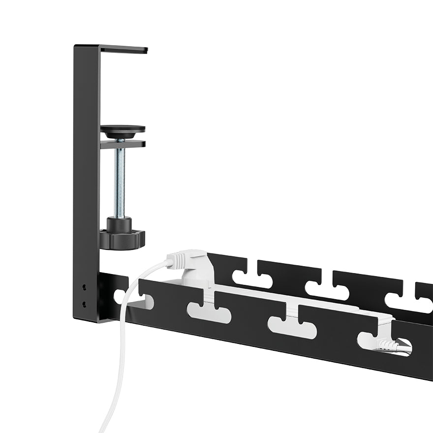 LogiLink KAB0094 Kabel-Organizer Tisch/Bank Kabelrinne Schwarz 1 Stück(e)