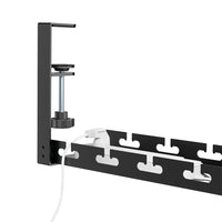 LogiLink KAB0094 Kabel-Organizer Tisch/Bank Kabelrinne Schwarz 1 Stück(e)