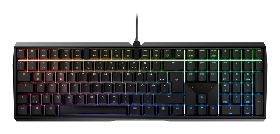 Clavier de jeu CHERRY MX 3.0S RGB USB QWERTZ allemand noir
