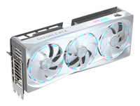GIGABYTE AORUS GeForce RTX 5080 MASTER ICE 16G Grafikkarte - 16GB GDDR7, 256 Bit, PCI-E 5.0, 2805MHz Core Clock, 3 x DP 2.1a, 1 x HDMI 2.1b, NVIDIA DLSS 4, GV-N5080AORUSM ICE-16GD