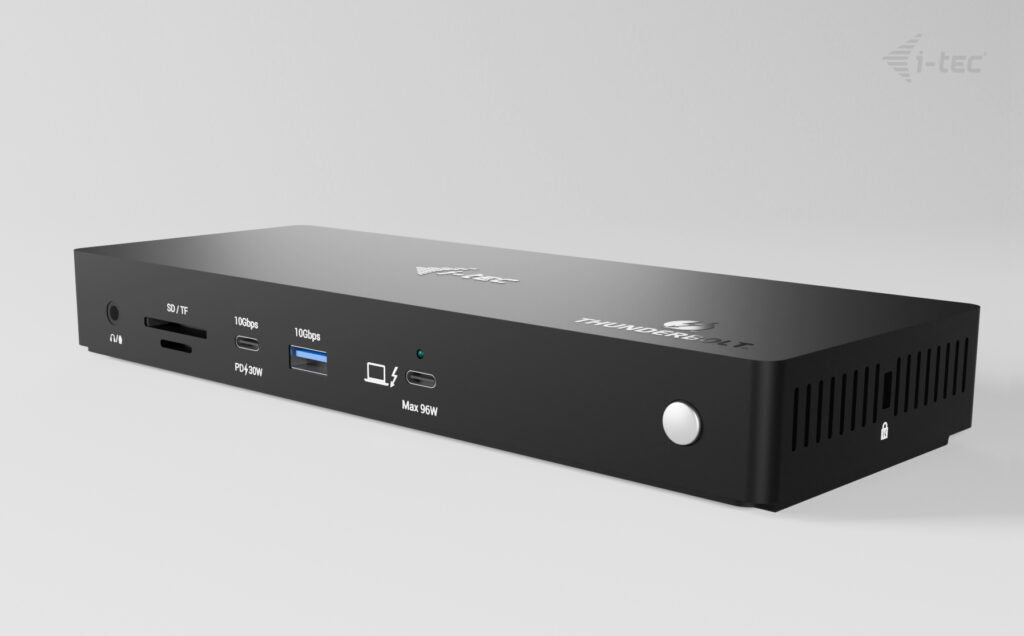 i-tec Thunderbolt4 Triple Display Docking Station + Power Delivery 96W