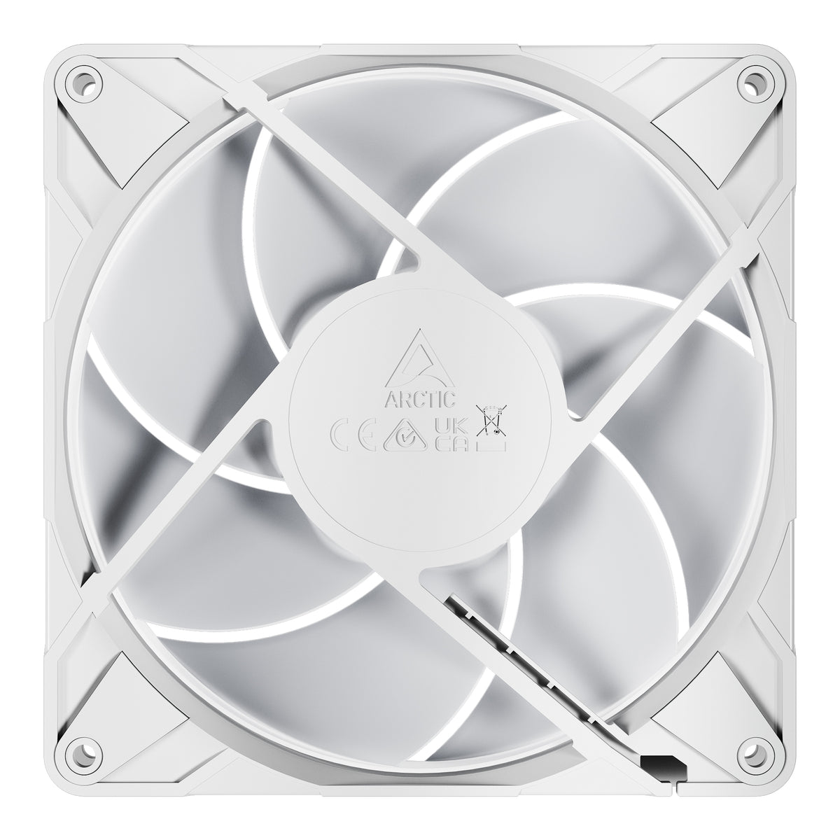 ARCTIC P14 Pro A-RGB (White) 140 mm A-RGB PWM-Lüfter mit Kabelsplitter