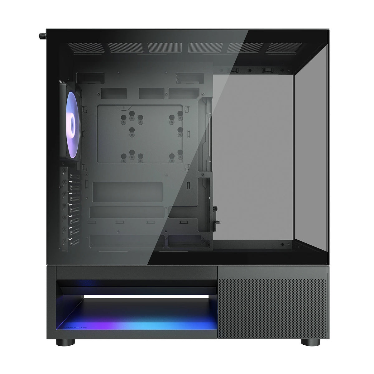 COUGAR Gehäuse Midi-Tower, CFV220, ARGB, Glas, Schwarz