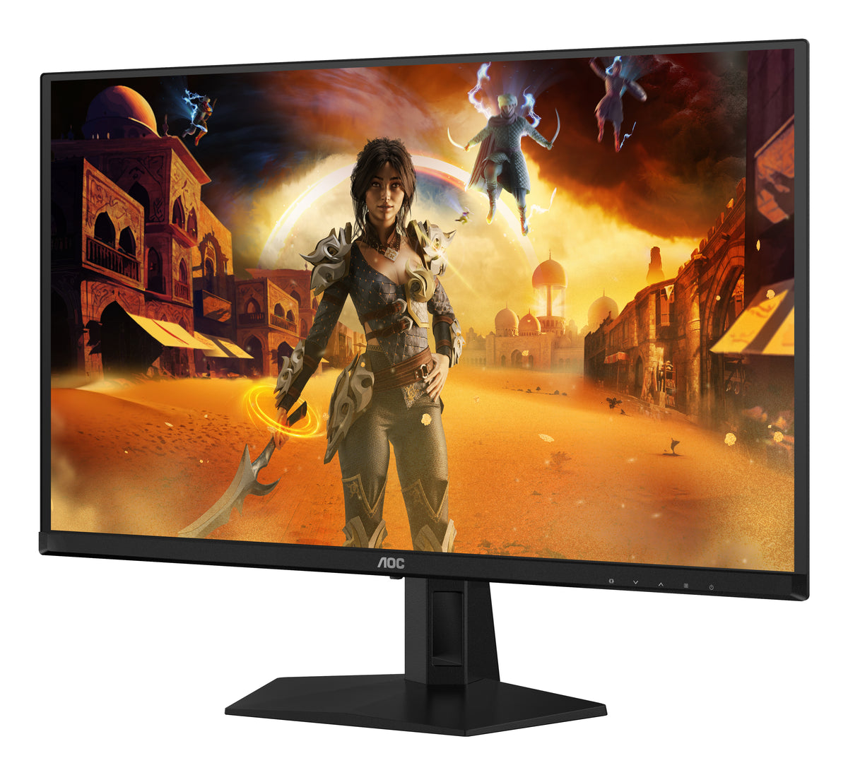 AOC G4 Q27G41ZDF Computerbildschirm 67,3 cm (26.5") 2560 x 1440 Pixel Quad HD QD-OLED Schwarz, Rot
