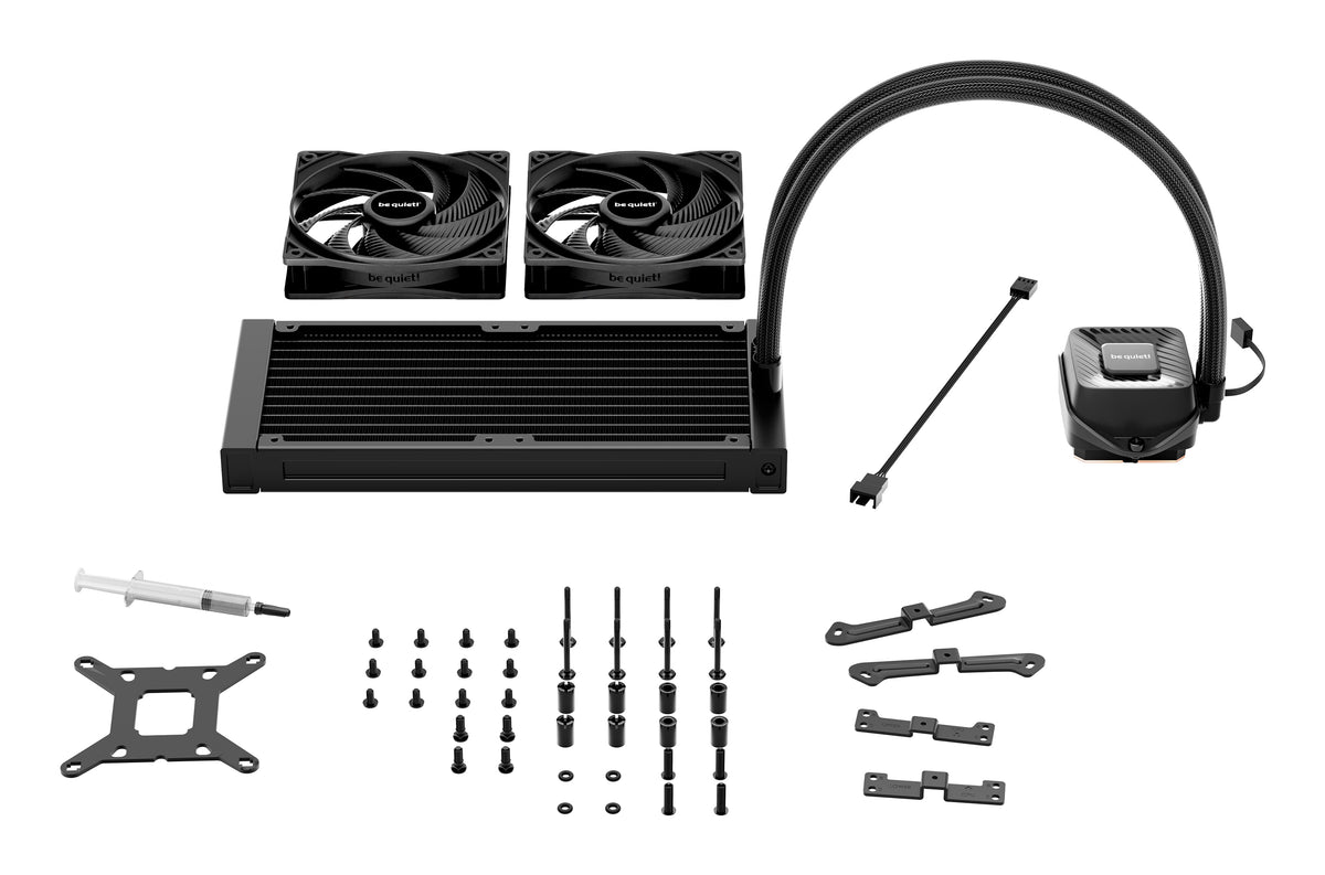 be quiet! PURE LOOP 3 Prozessor All-in-One-Flüssigkeitskühler 12 cm Schwarz 1 Stück(e)