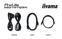 iiyama ProLite XB2797QSN-B1 Computerbildschirm 68,6 cm (27") 2560 x 1440 Pixel Quad HD LCD Schwarz