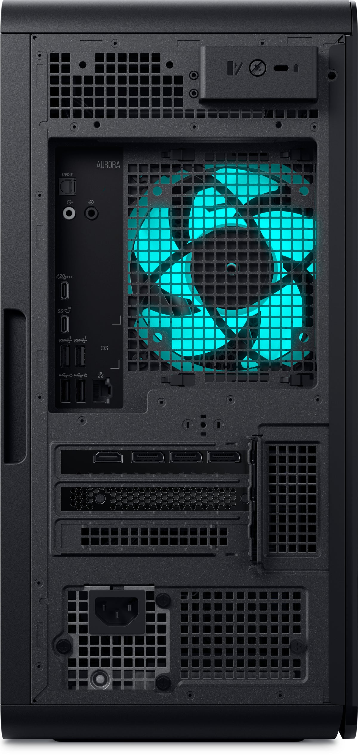 Alienware Aurora ACT1250 Intel Core Ultra 9 285K 32 GB DDR5-SDRAM 2 TB SSD NVIDIA GeForce RTX 5080 Windows 11 Home Desktop PC Schwarz