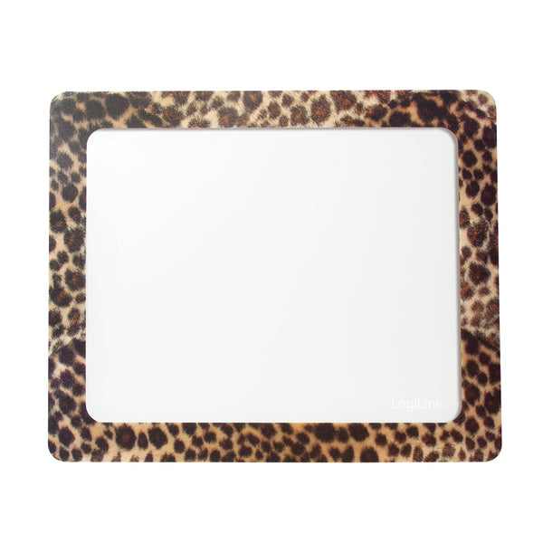 Tapis de souris LogiLink ID0164 Noir, Transparent, Jaune