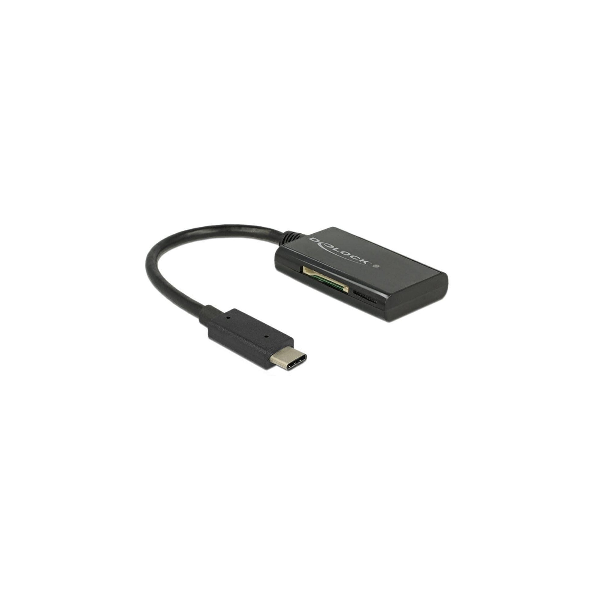 Delock USB 3.1, USB Type-C 4 Slots, schwarz