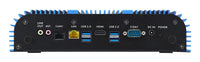 Shuttle BPCAL02-i3XA industrial Box-PC, Core i3-1215U , 8GB RAM, 128GB M.2 SSD, 2x LAN, 3x COM, 1xHDMI,1xVGA, 8x USB, DC input 9-36V, lüfterlos, 24/7 Dauerbetrieb