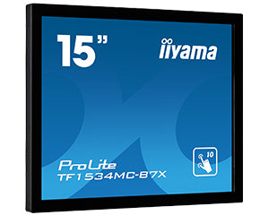 iiyama TF1534MC-B7X Computerbildschirm 38,1 cm (15") 1024 x 768 Pixel XGA LED Touchscreen Multi-Nutzer Schwarz