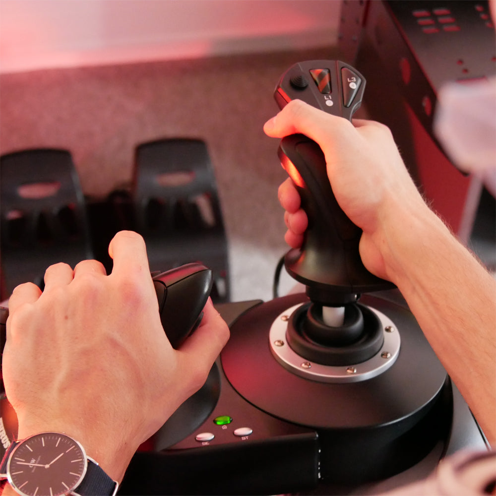 Thrustmaster T.Flight Hotas X Schwarz USB Flugsimulation PC