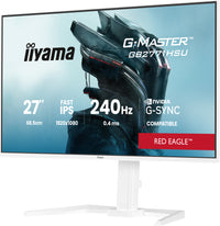 iiyama G-MASTER GB2771HSU-W1 Computerbildschirm 68,6 cm (27") 1920 x 1080 Pixel Full HD LCD Weiß