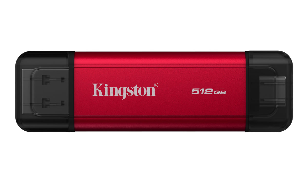 Kingston Technology 512GB Tragbare SSD mit Dual USB-A/C, bis zu 1050MB/s USB 3.2 Gen 2