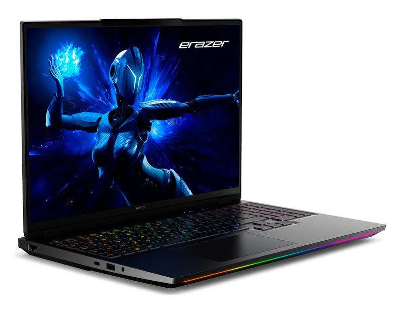 ERAZER Beast 16 X1 Ultimate High-End Gaming Laptop Intel® Core™ Ultra 9 Prozessor 275HX, Windows 11 Home, 40,6 cm (16”) Mini LED Vivid Display mit 300Hz, RTX 5090, 2 TB PCIe SSD, 32 GB RAM