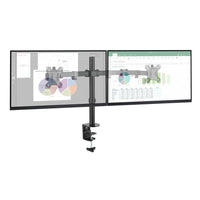 Techly ICA-LCD 582-D Flachbildschirm-Tischhalterung 81,3 cm (32") Tisch/Bank Schwarz