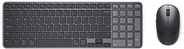 DELL Pro 7 KM746 Tastatur Maus enthalten Universal RF Wireless + Bluetooth QWERTY US International Graphit