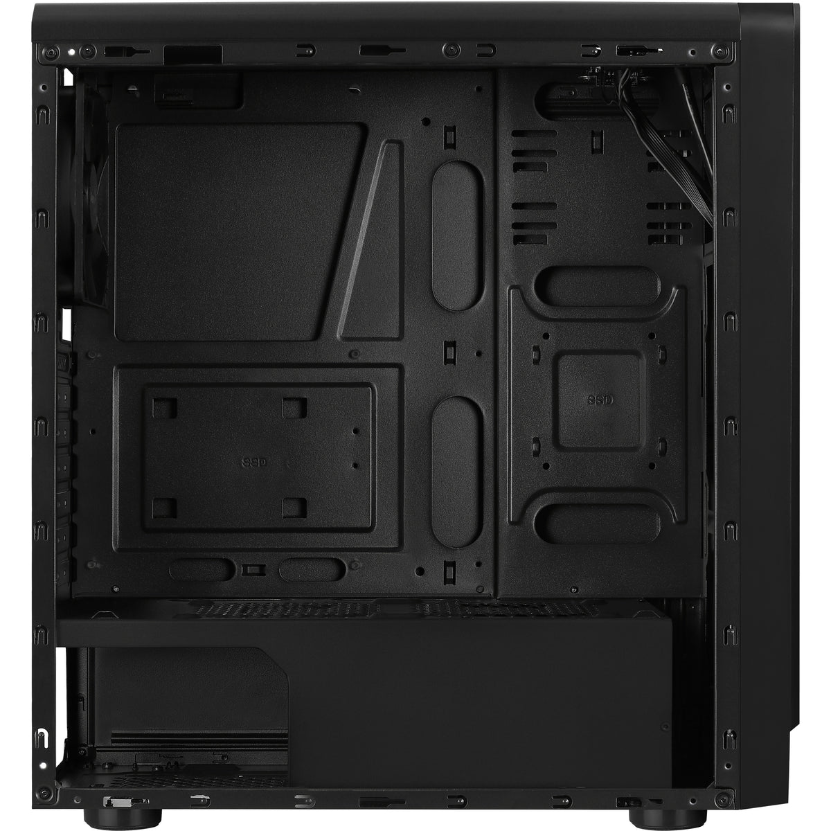 Aerocool RIFT Computer-Gehäuse Midi Tower Schwarz